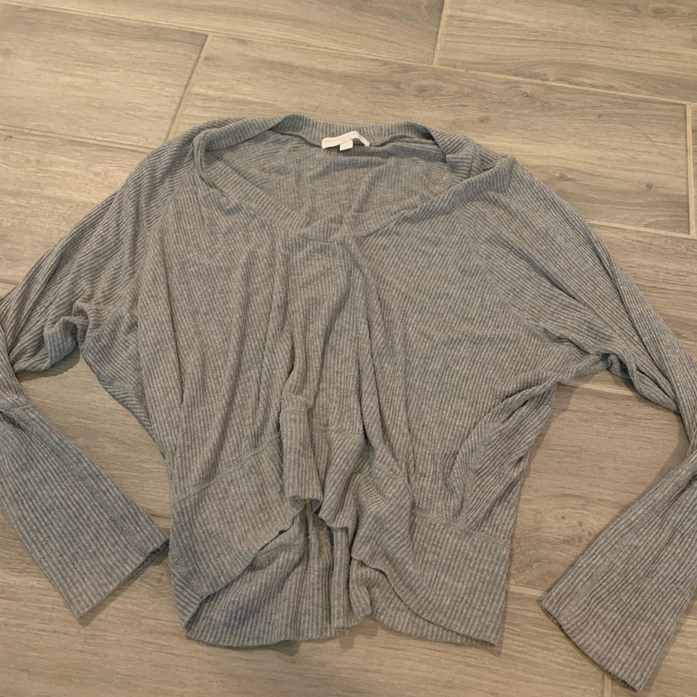 Spiritual Gangster Medium Grey Too Long Sleeve
